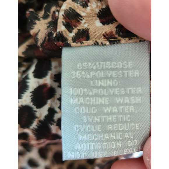 Passion Concept Beaded Lace Women's Top Cardigan SZ Small Brown Festival Boho - Picture 13 of 13